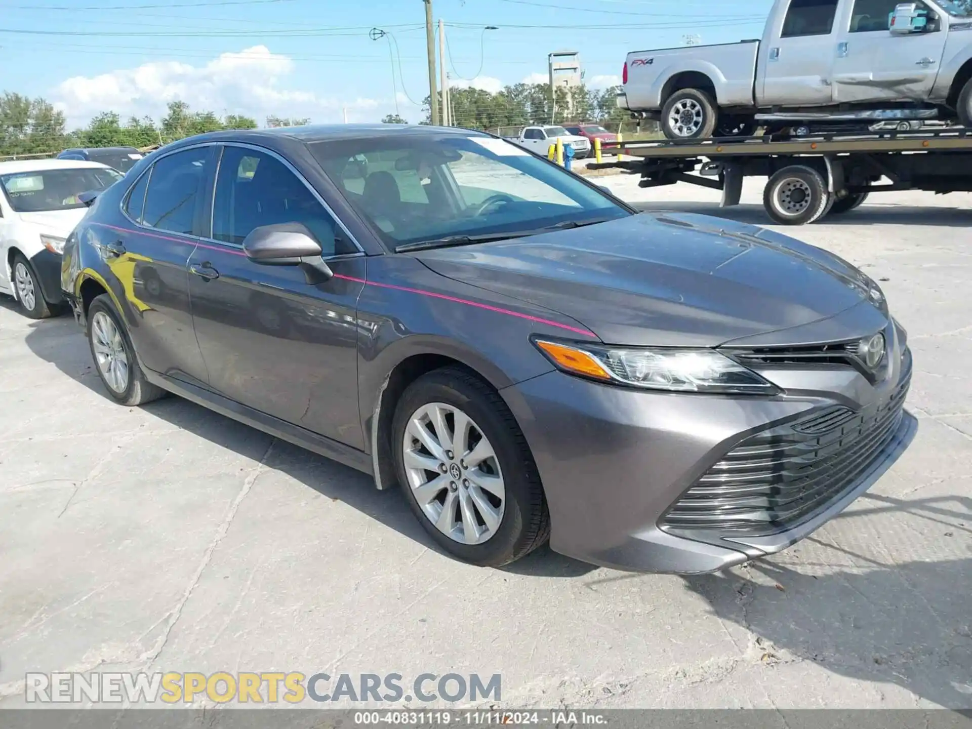 1 fotografías del automóvil dañado 4T1C11AK4LU880130 TOYOTA CAMRY 2020