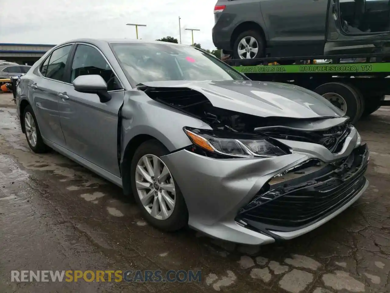 1 Photograph of a damaged car 4T1C11AK6LU972789 TOYOTA CAMRY 2020