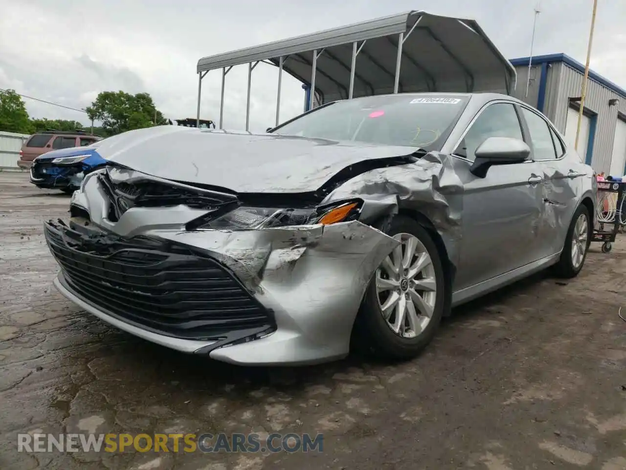2 Photograph of a damaged car 4T1C11AK6LU972789 TOYOTA CAMRY 2020