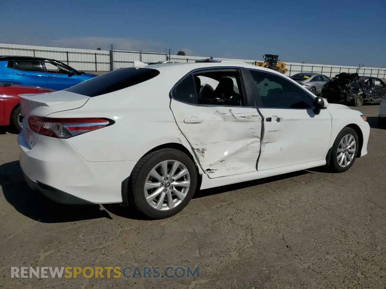 3 Photograph of a damaged car 4T1C11AK8LU977430 TOYOTA CAMRY 2020