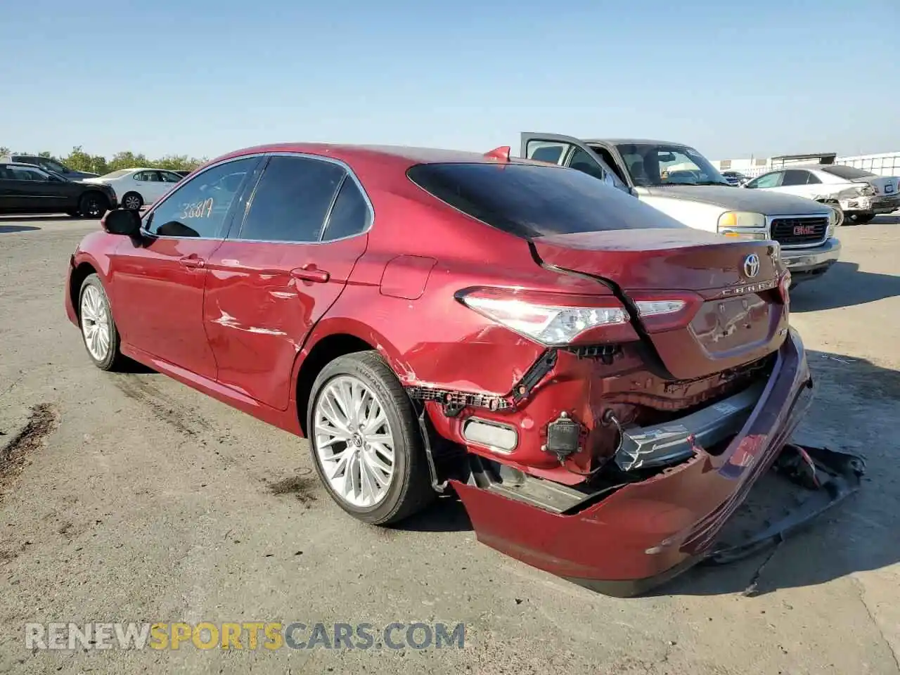 3 Photograph of a damaged car 4T1F11AKXLU321002 TOYOTA CAMRY 2020