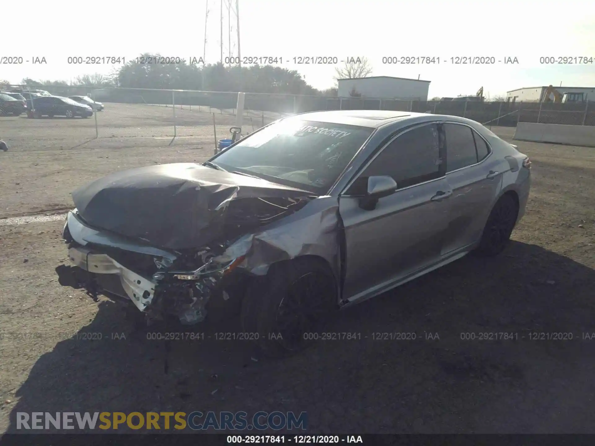 2 Photograph of a damaged car 4T1G11AK0LU938638 TOYOTA CAMRY 2020