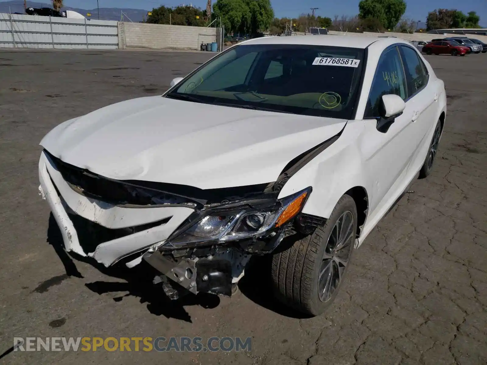 2 Photograph of a damaged car 4T1G11AK0LU972708 TOYOTA CAMRY 2020