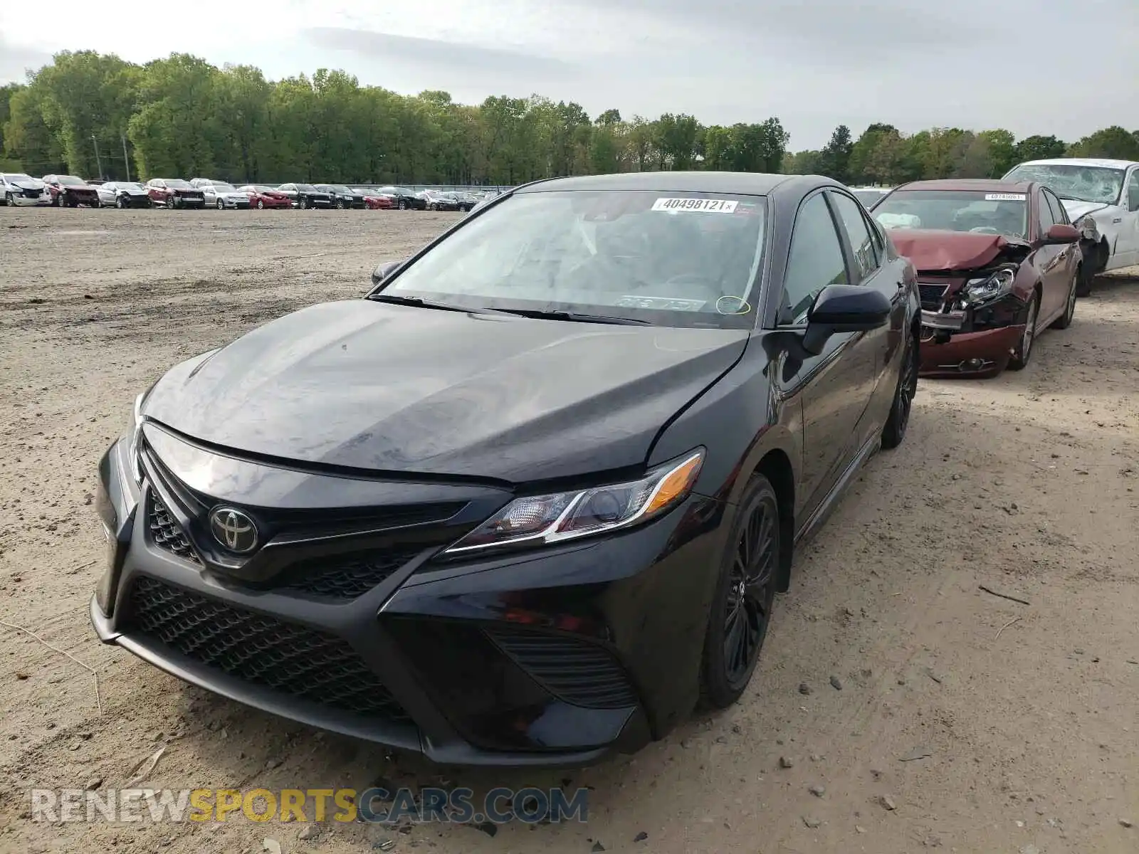 2 Photograph of a damaged car 4T1G11AK1LU302858 TOYOTA CAMRY 2020