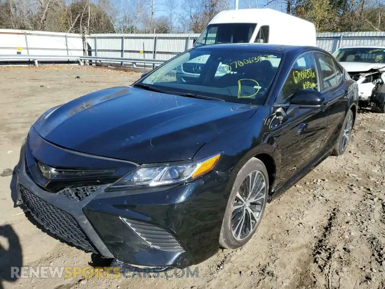 2 Photograph of a damaged car 4T1G11AK4LU927593 TOYOTA CAMRY 2020