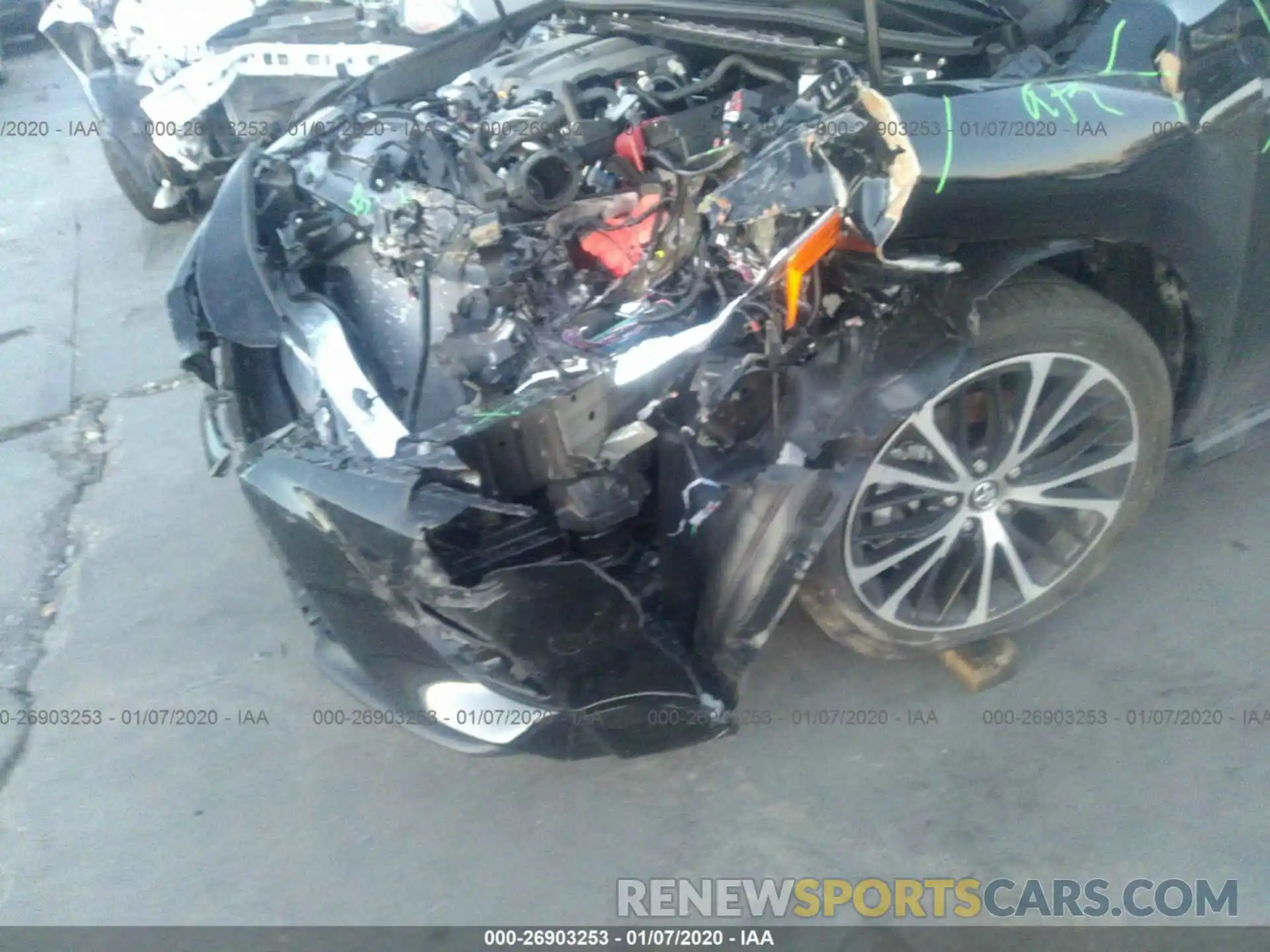 6 Photograph of a damaged car 4T1G11AK5LU895074 TOYOTA CAMRY 2020