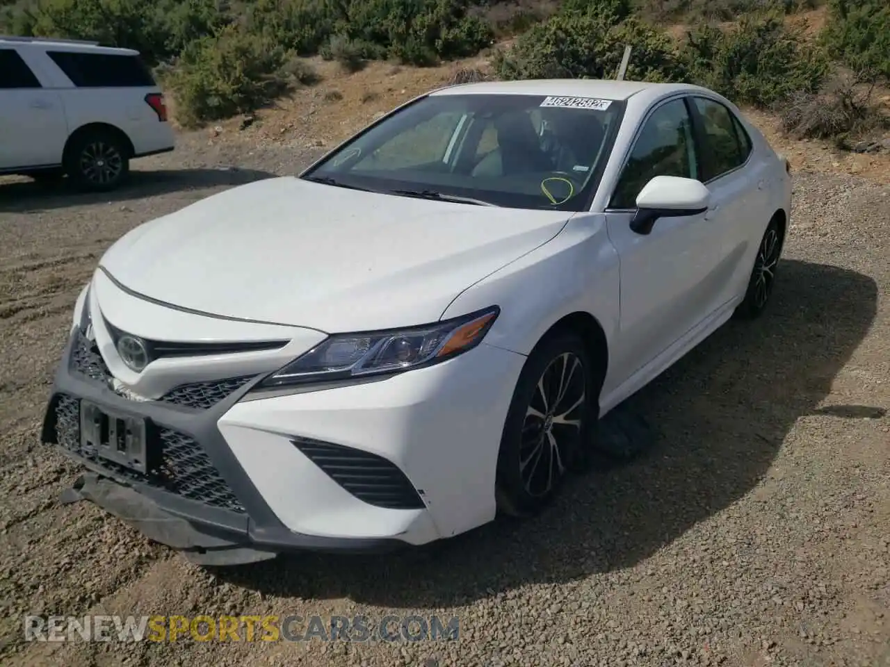 2 Photograph of a damaged car 4T1G11AK7LU346542 TOYOTA CAMRY 2020