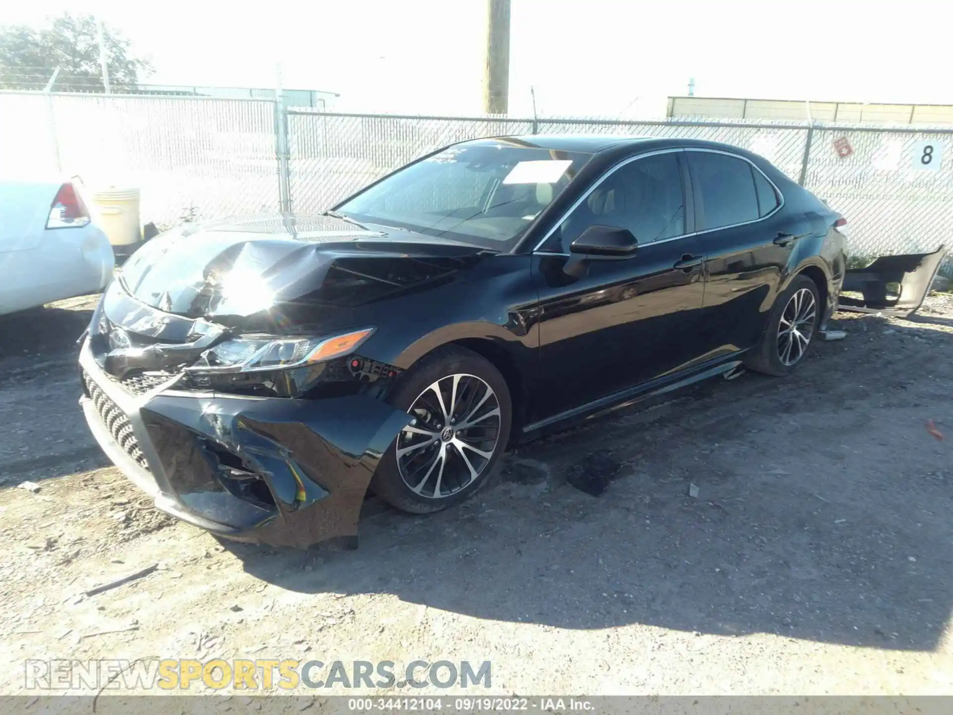 2 Photograph of a damaged car 4T1G11AK7LU988310 TOYOTA CAMRY 2020