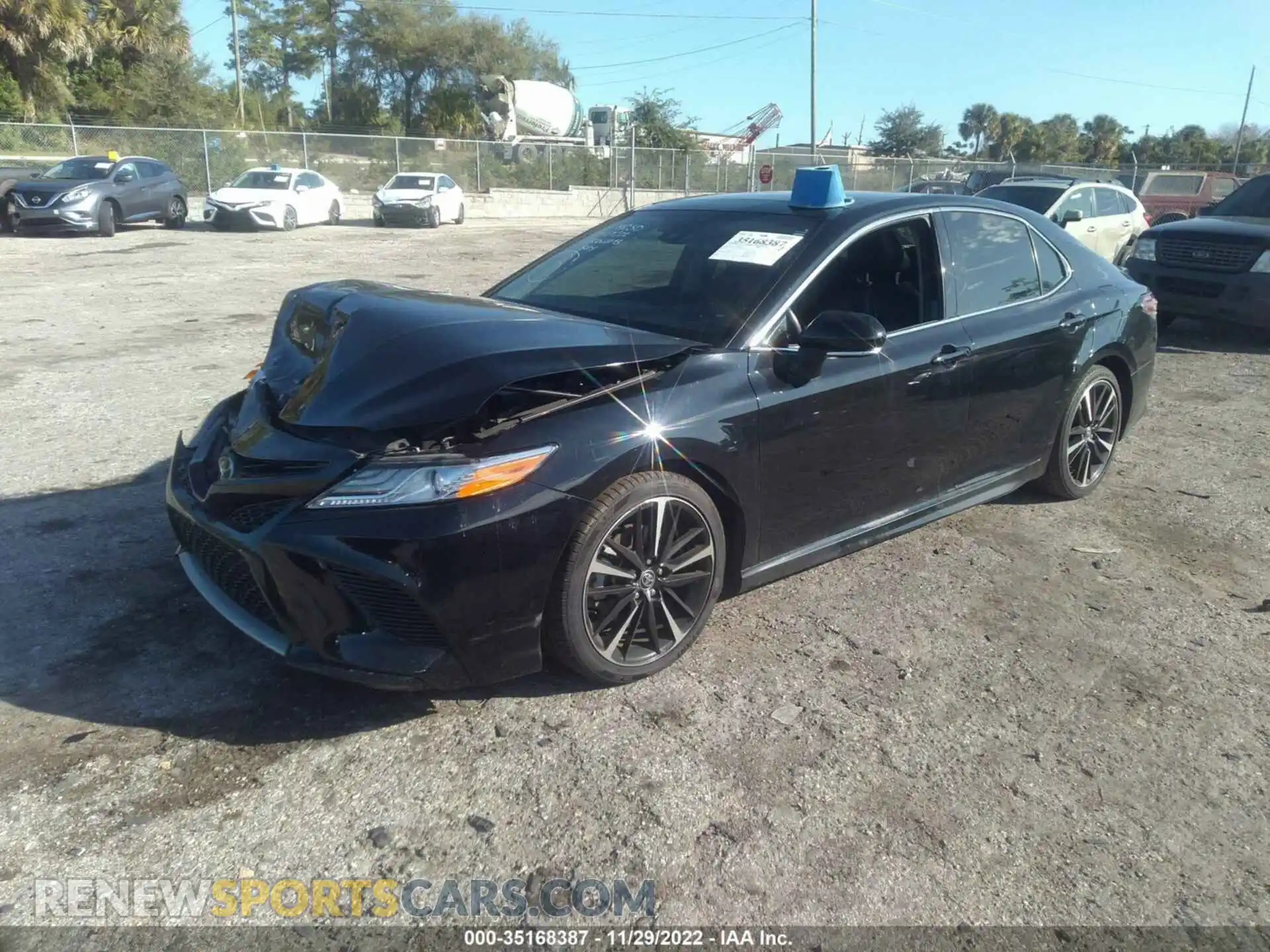2 Photograph of a damaged car 4T1K61AK5LU363612 TOYOTA CAMRY 2020