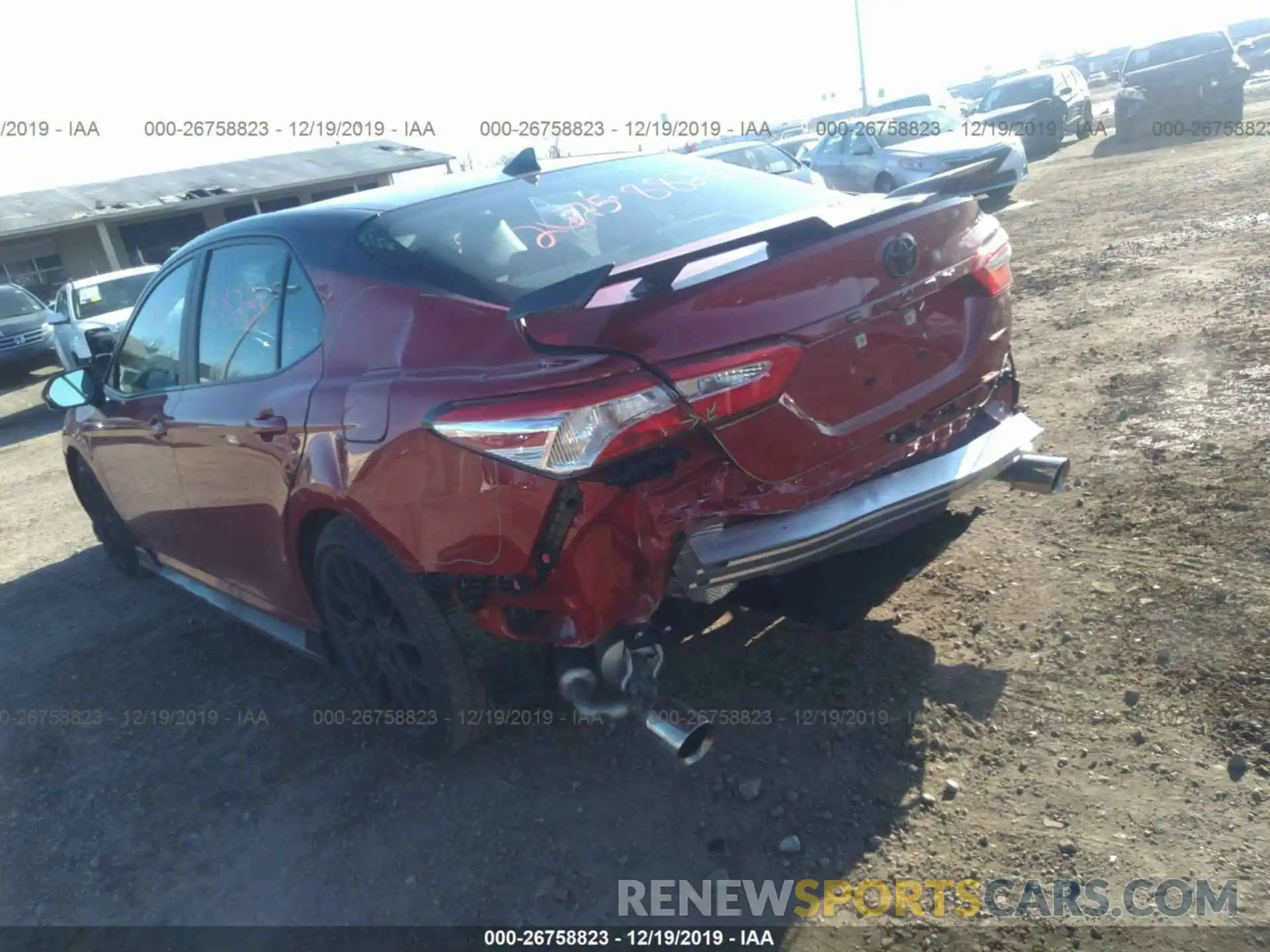 6 Photograph of a damaged car 4T1NZ1AK0LU034997 TOYOTA CAMRY 2020