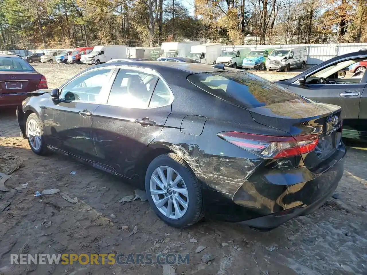 2 Photograph of a damaged car 4T1C11AK1MU574214 TOYOTA CAMRY 2021