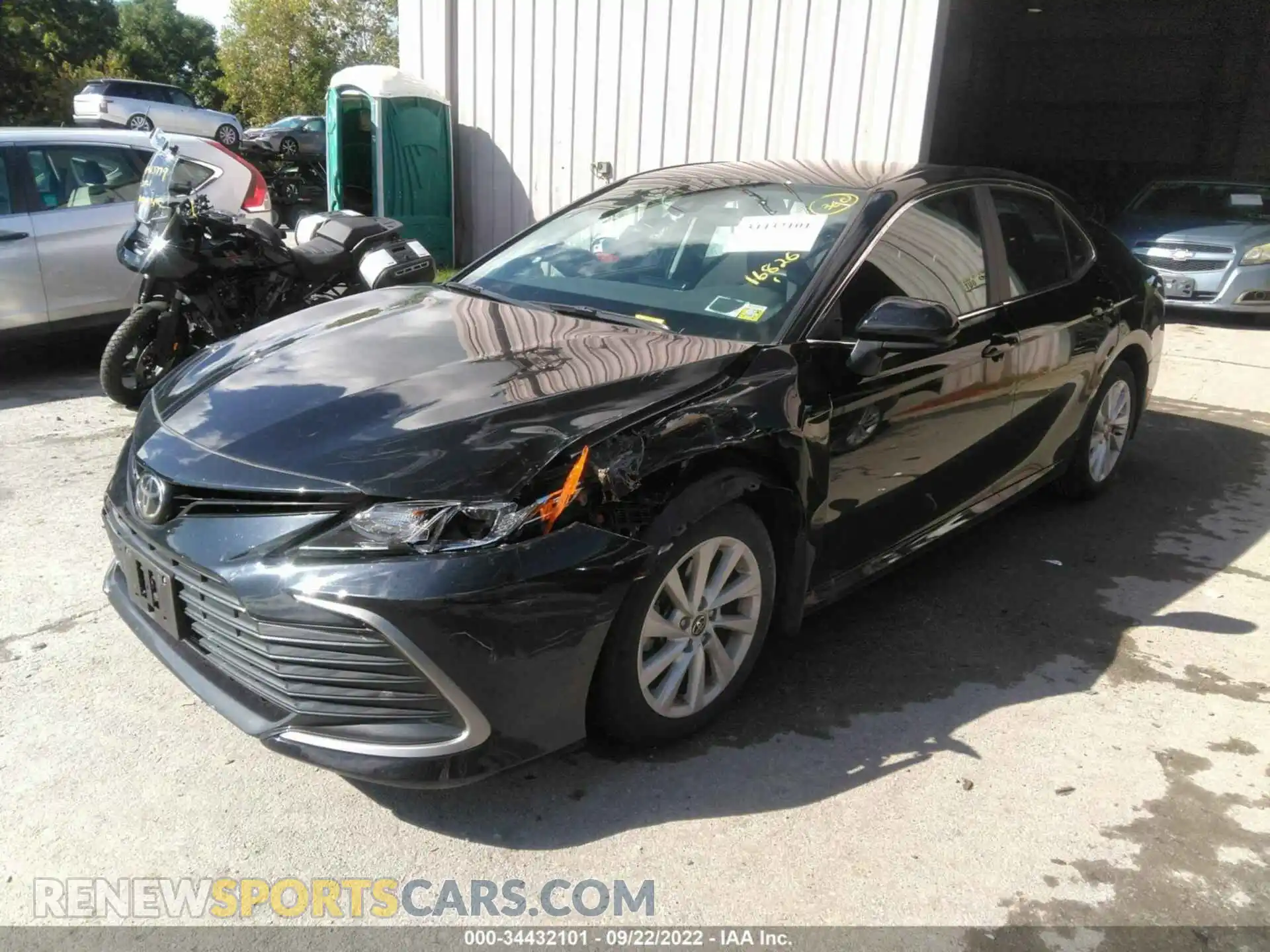 2 Фотография поврежденного автомобиля 4T1C11AK2MU494226 TOYOTA CAMRY 2021