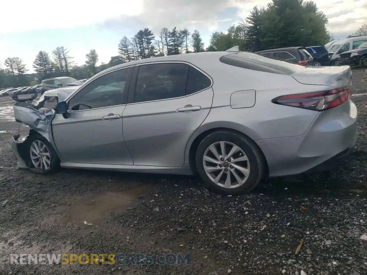 2 fotografías del automóvil dañado 4T1C11AK4MU494745 TOYOTA CAMRY 2021