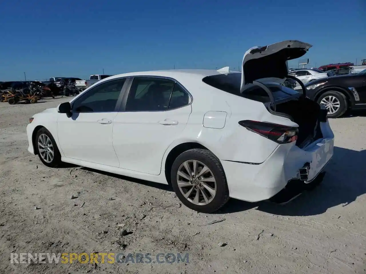 2 Photograph of a damaged car 4T1C11AKXMU511757 TOYOTA CAMRY 2021