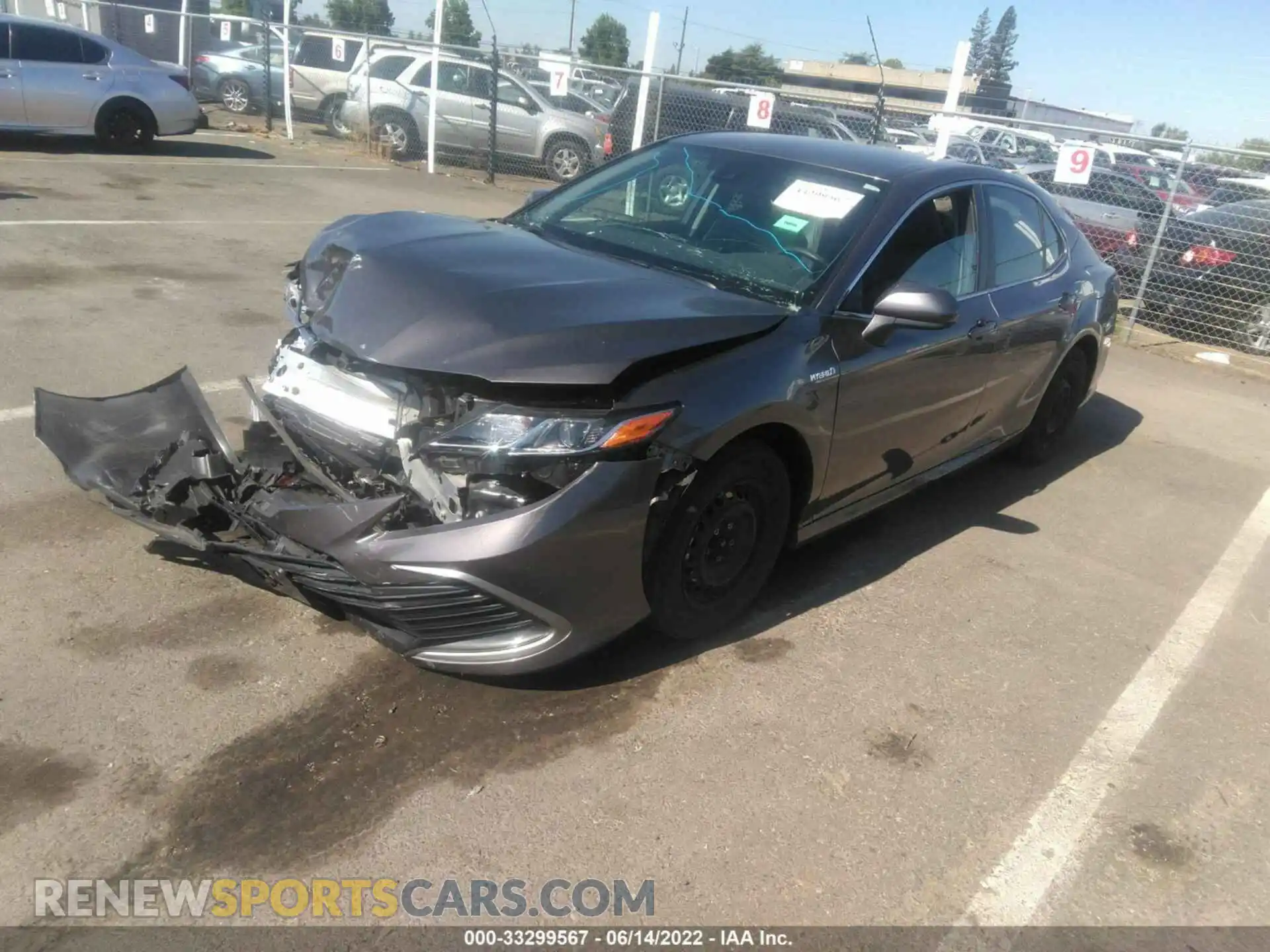 2 Photograph of a damaged car 4T1C31AK8MU566802 TOYOTA CAMRY 2021