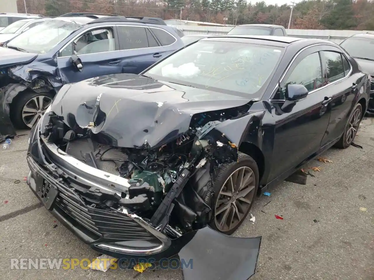 2 Photograph of a damaged car 4T1F11BKXMU026708 TOYOTA CAMRY 2021