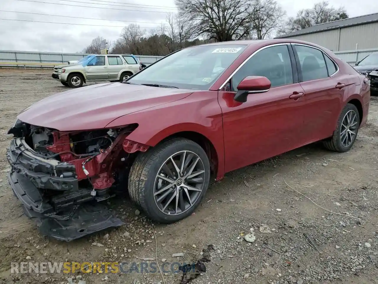 1 Photograph of a damaged car 4T1F11BKXMU033299 TOYOTA CAMRY 2021