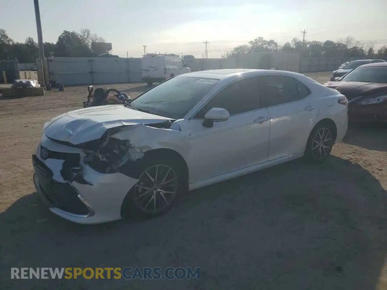 1 fotografías del automóvil dañado 4T1F31AK9MU569334 TOYOTA CAMRY 2021