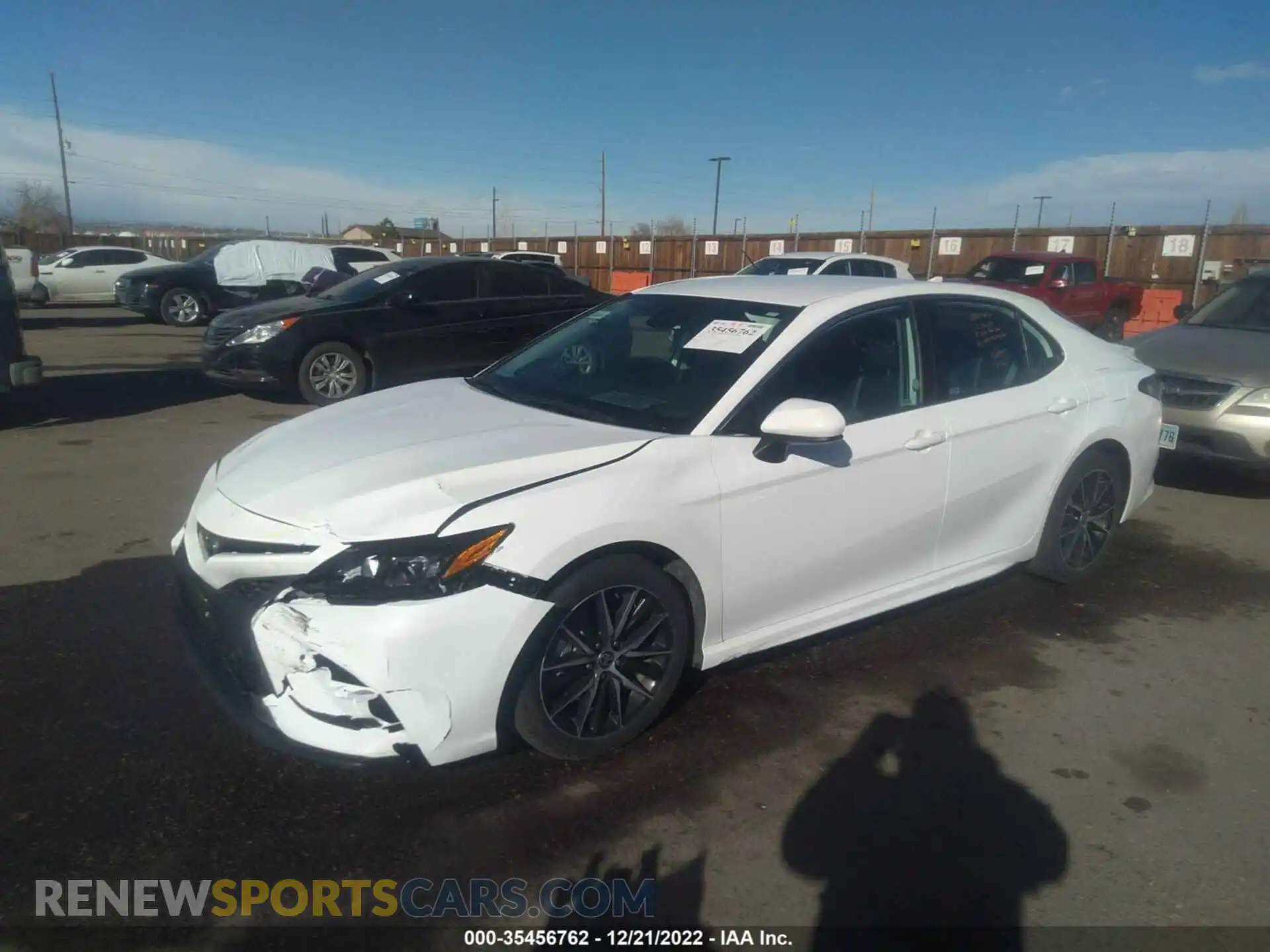 2 Photograph of a damaged car 4T1G11AK3MU546254 TOYOTA CAMRY 2021