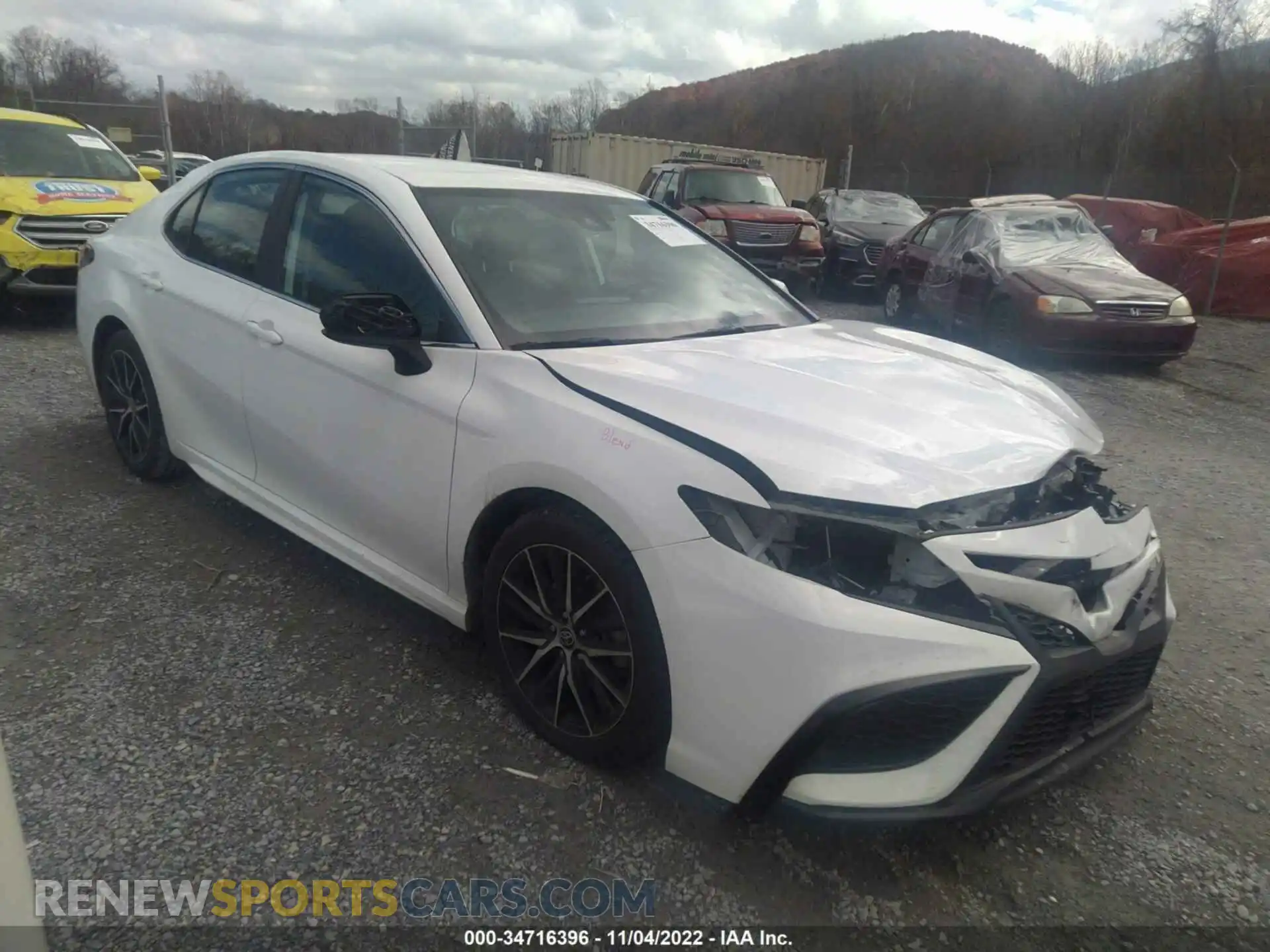 1 fotografías del automóvil dañado 4T1G11AKXMU433367 TOYOTA CAMRY 2021