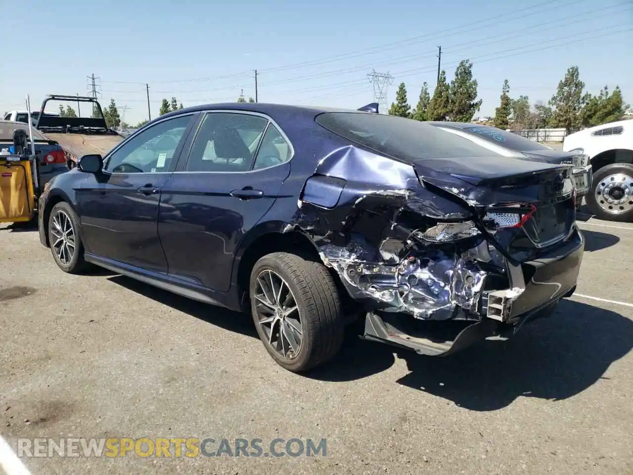 2 Photograph of a damaged car 4T1G11AKXMU493858 TOYOTA CAMRY 2021
