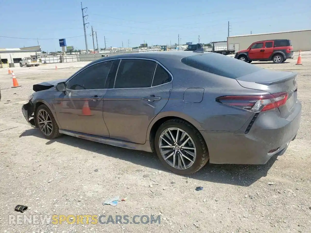 2 Photograph of a damaged car 4T1G11BKXMU034120 TOYOTA CAMRY 2021
