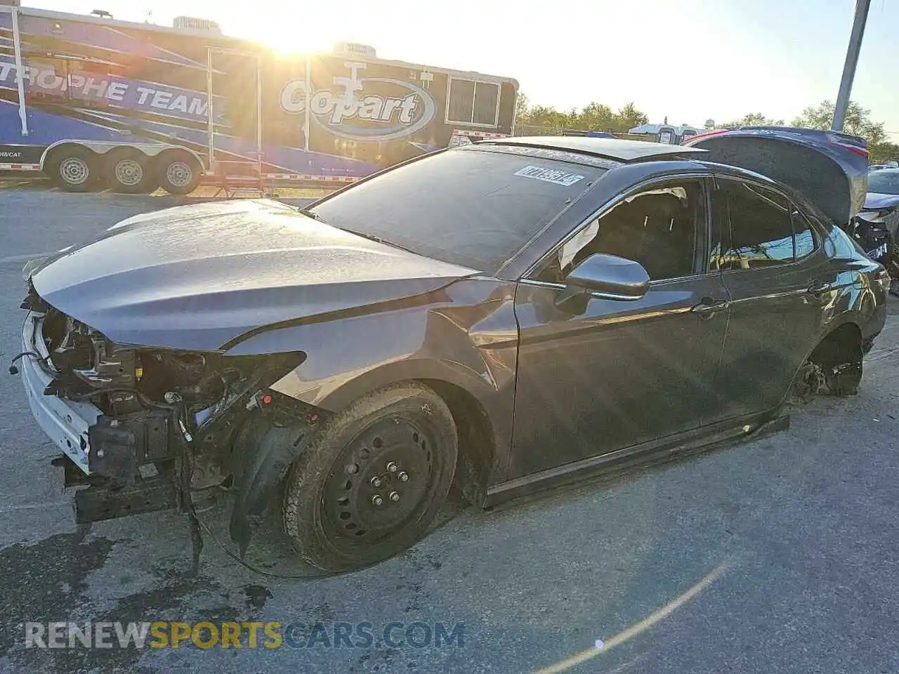 1 fotografías del automóvil dañado 4T1K61AK4MU605985 TOYOTA CAMRY 2021