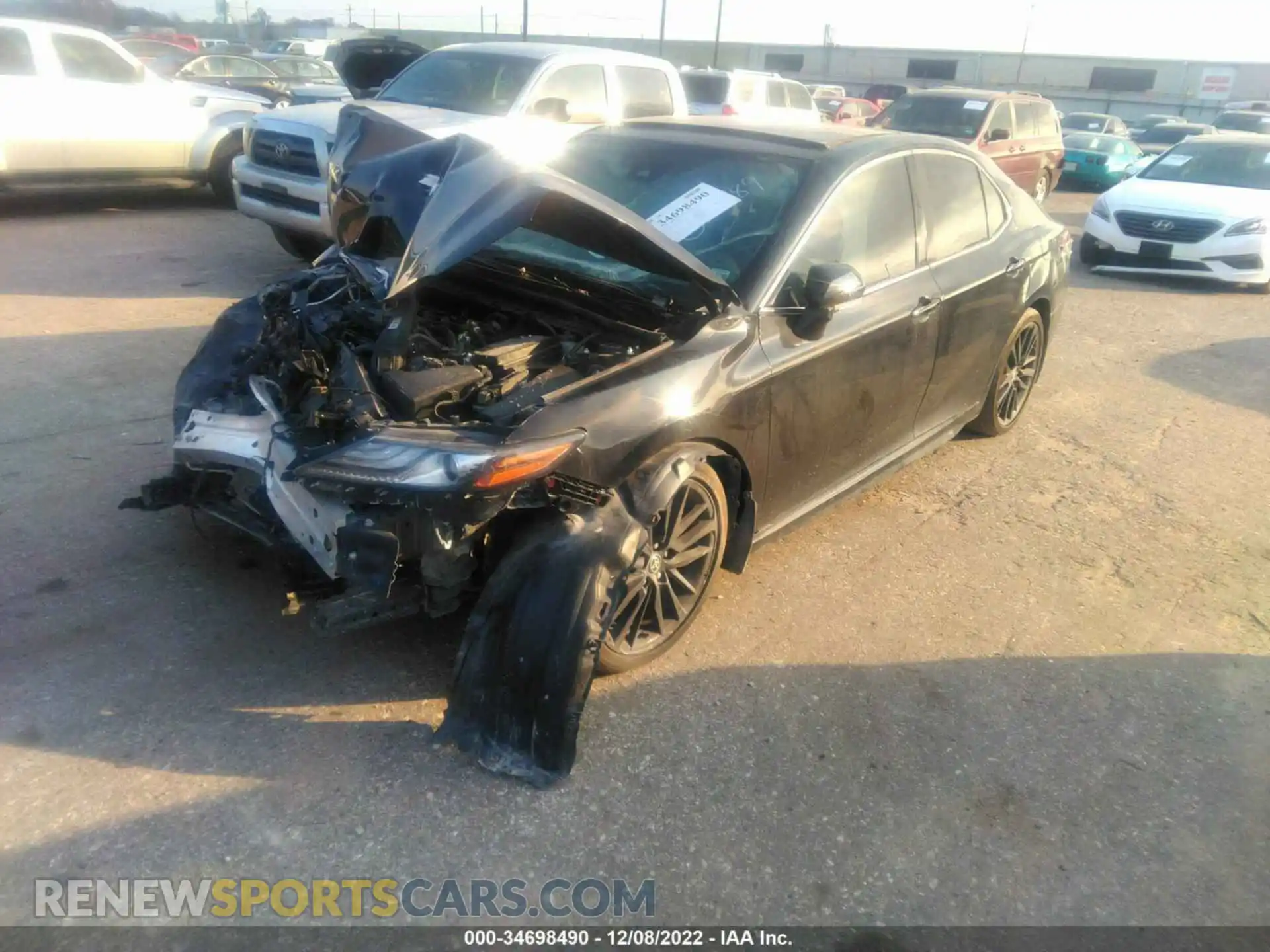 2 Photograph of a damaged car 4T1K61BK1MU038889 TOYOTA CAMRY 2021