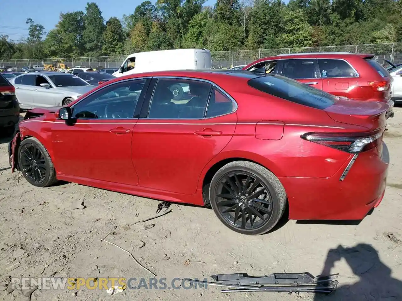 2 Photograph of a damaged car 4T1K61BK2MU036357 TOYOTA CAMRY 2021