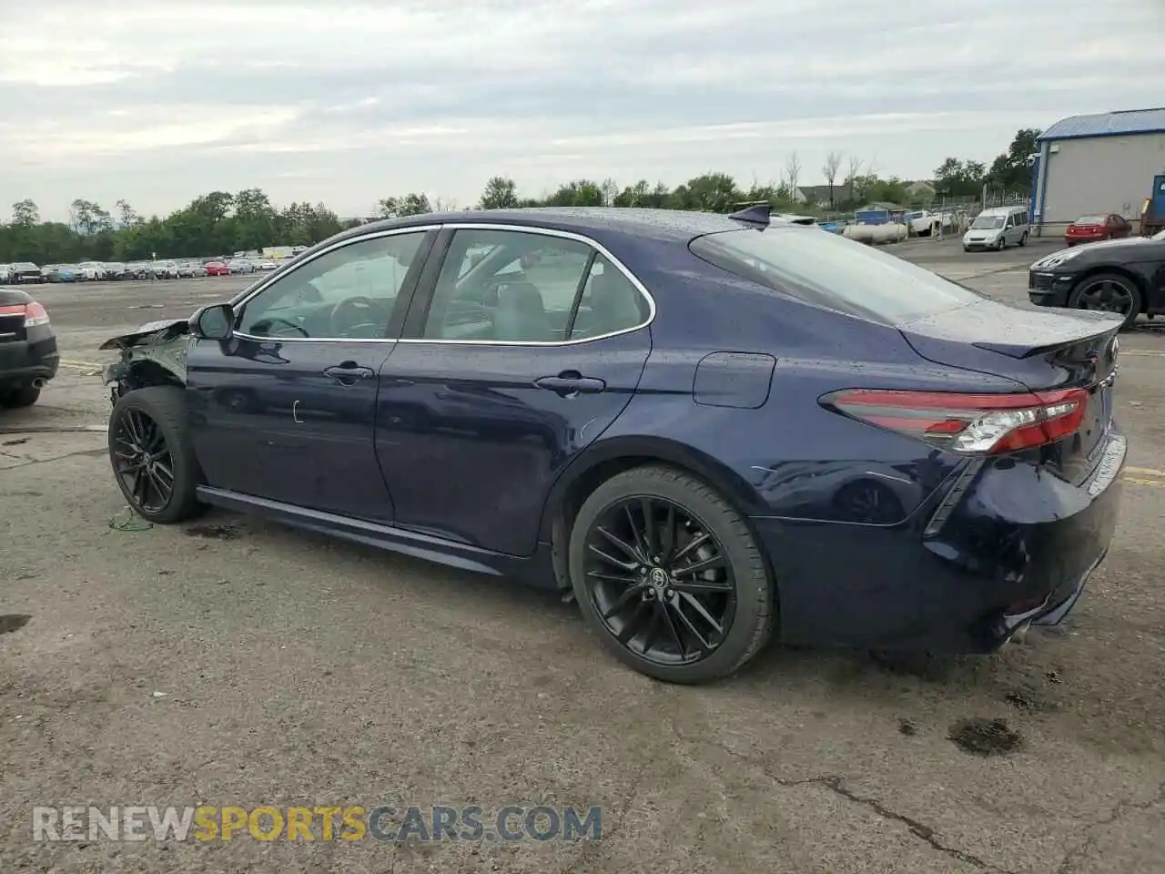 2 Photograph of a damaged car 4T1K61BKXMU044304 TOYOTA CAMRY 2021