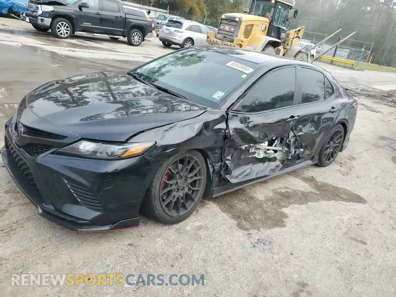 1 Photograph of a damaged car 4T1KZ1AKXMU048992 TOYOTA CAMRY 2021