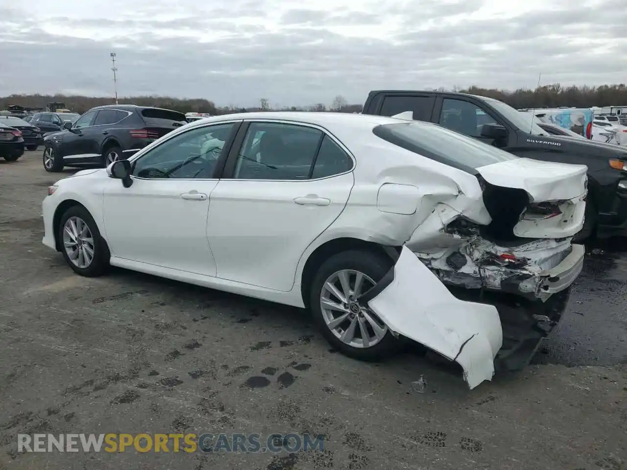 2 Photograph of a damaged car 4T1R11BK5MU020439 TOYOTA CAMRY 2021