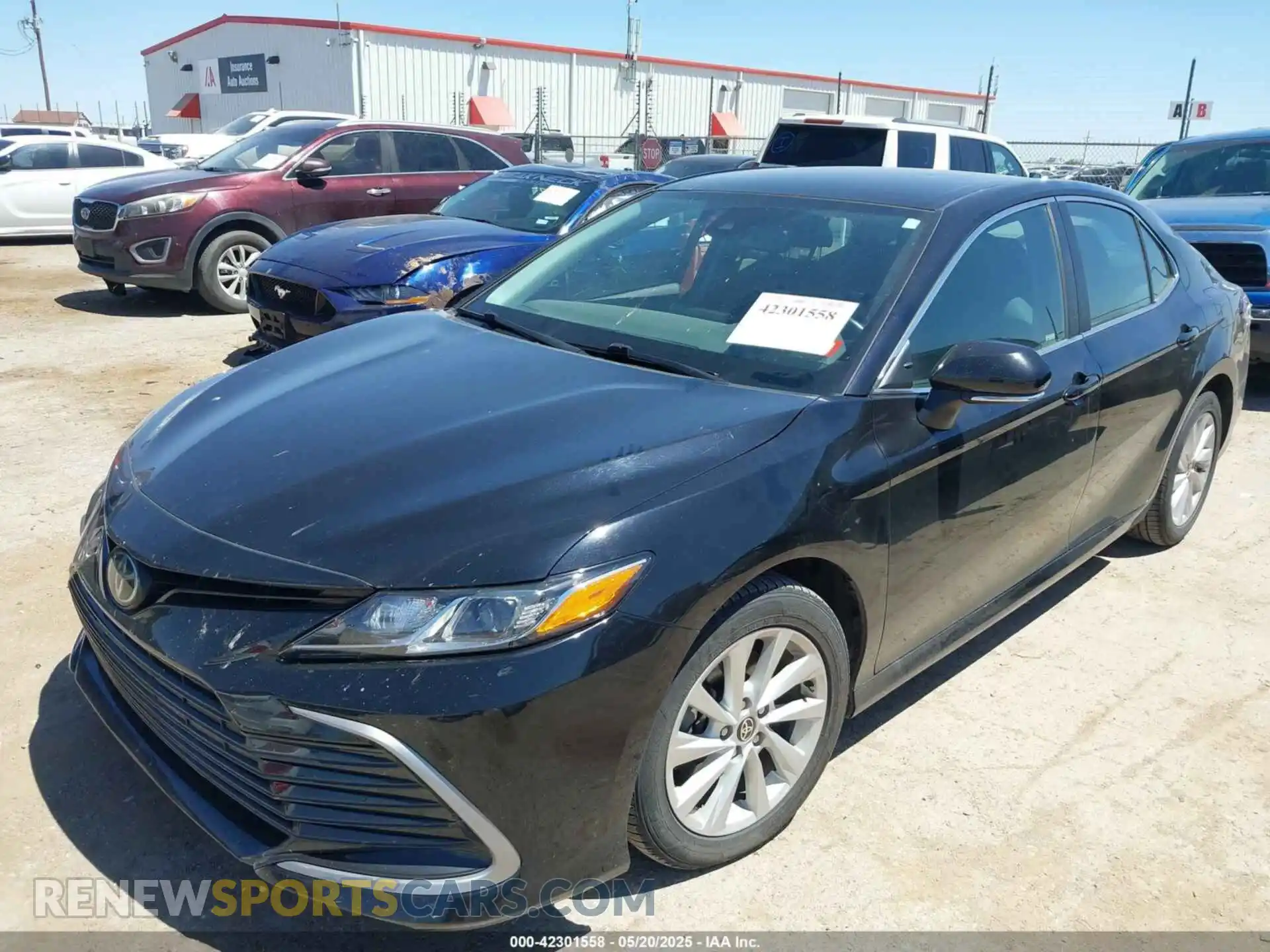 2 fotografías del automóvil dañado 4T1R11BK5MU025785 TOYOTA CAMRY 2021