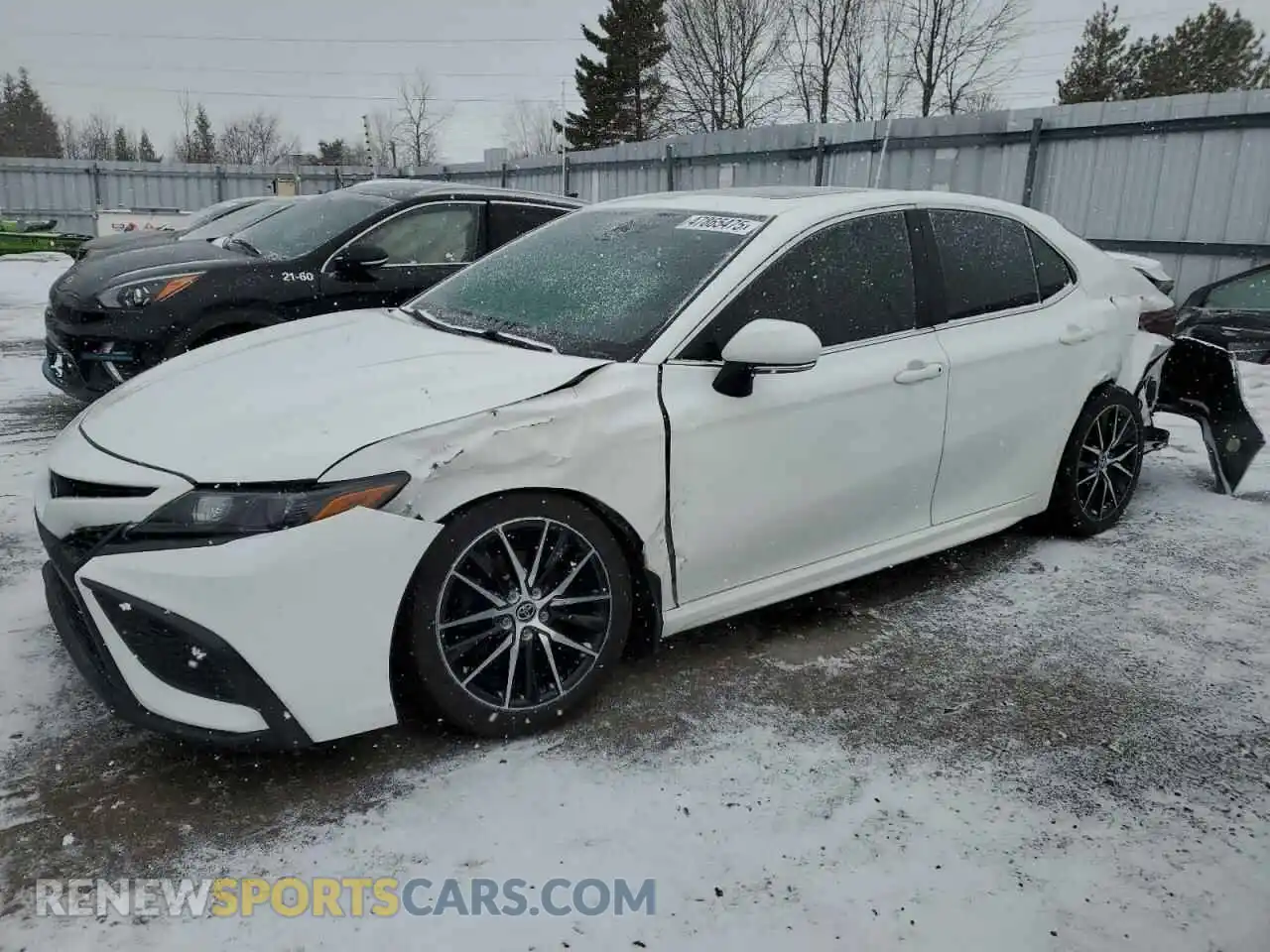 1 Фотография поврежденного автомобиля 4T1S11BK5MU042166 TOYOTA CAMRY 2021