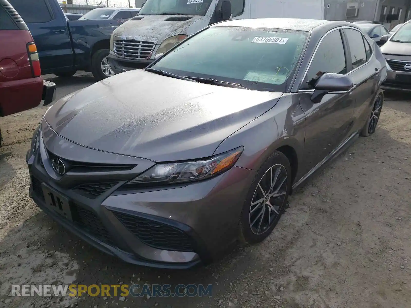 2 Фотография поврежденного автомобиля 4T1T11BK4MU030305 TOYOTA CAMRY 2021