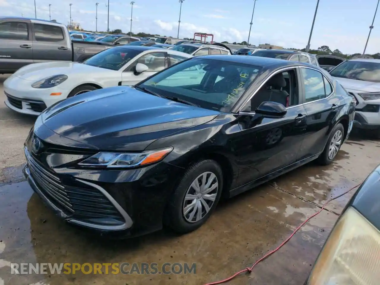 1 Photograph of a damaged car 4T1C31AK8NU576909 TOYOTA CAMRY 2022