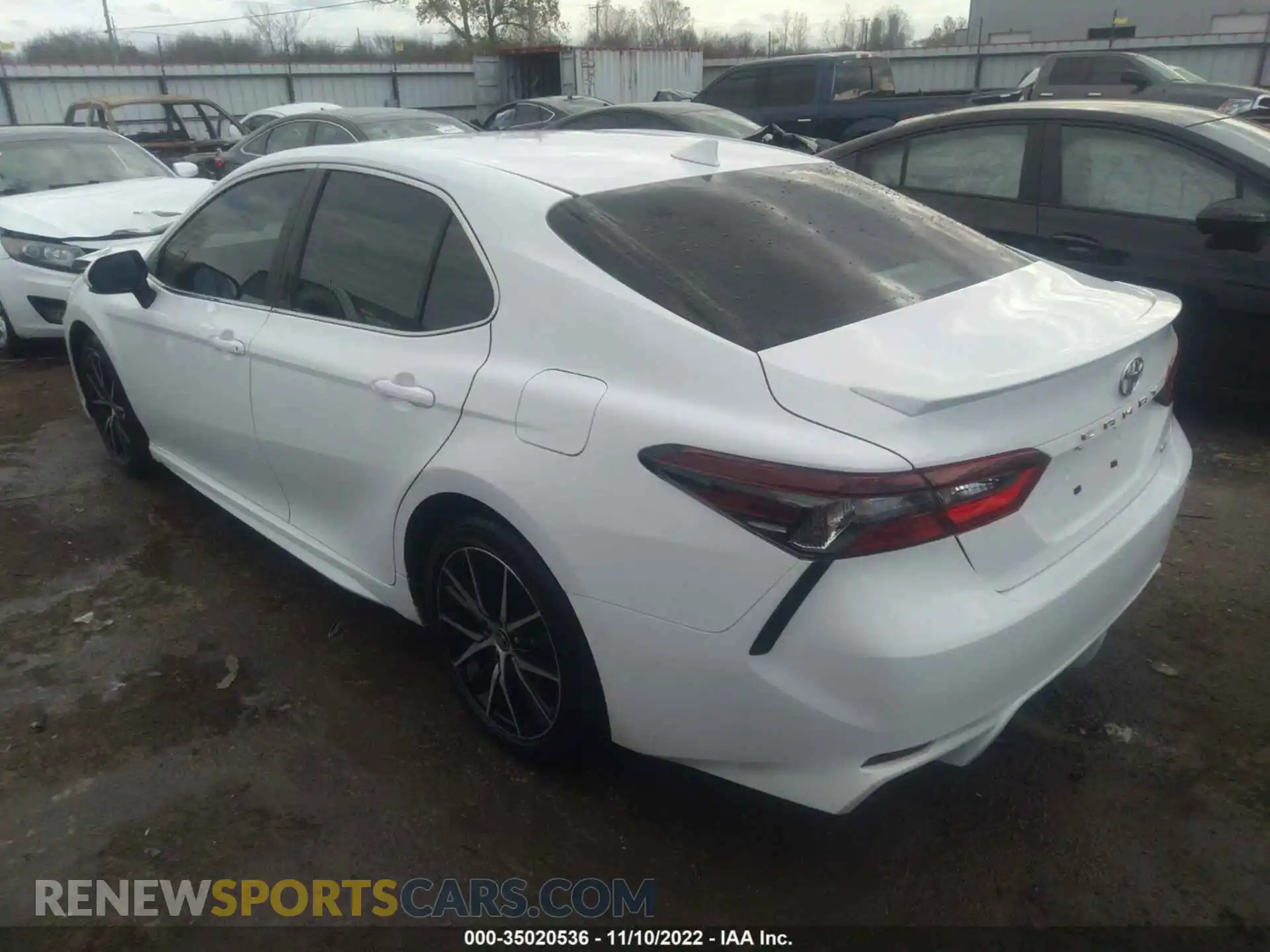 3 Photograph of a damaged car 4T1G11AK2NU714872 TOYOTA CAMRY 2022