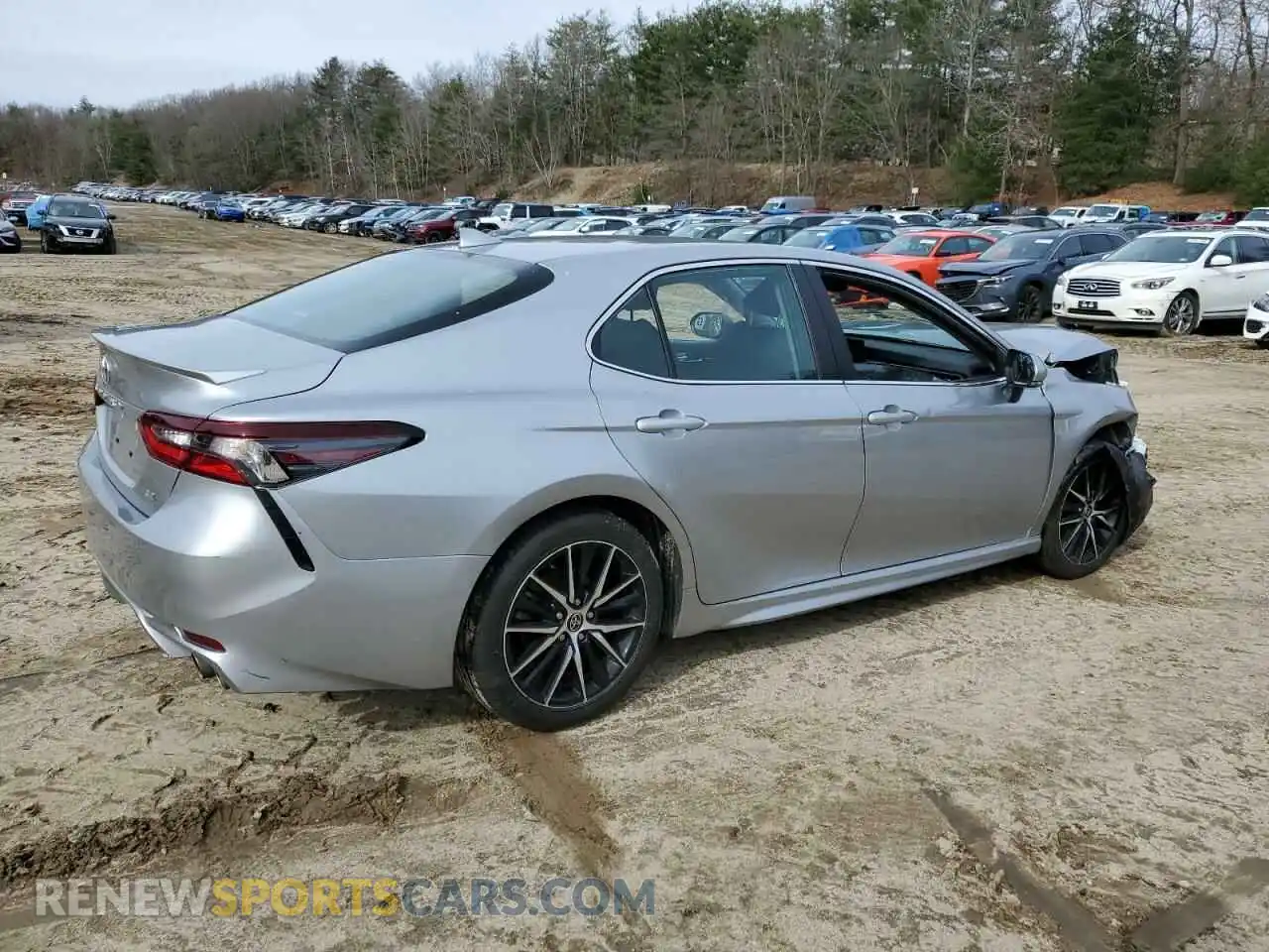 3 fotografías del automóvil dañado 4T1G11AK3NU664225 TOYOTA CAMRY 2022