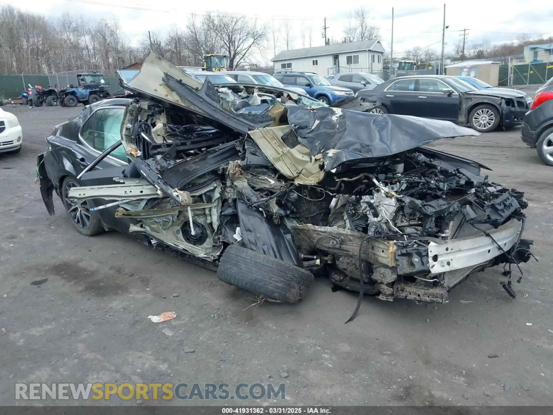 1 Photograph of a damaged car 4T1G11AK4NU620878 TOYOTA CAMRY 2022