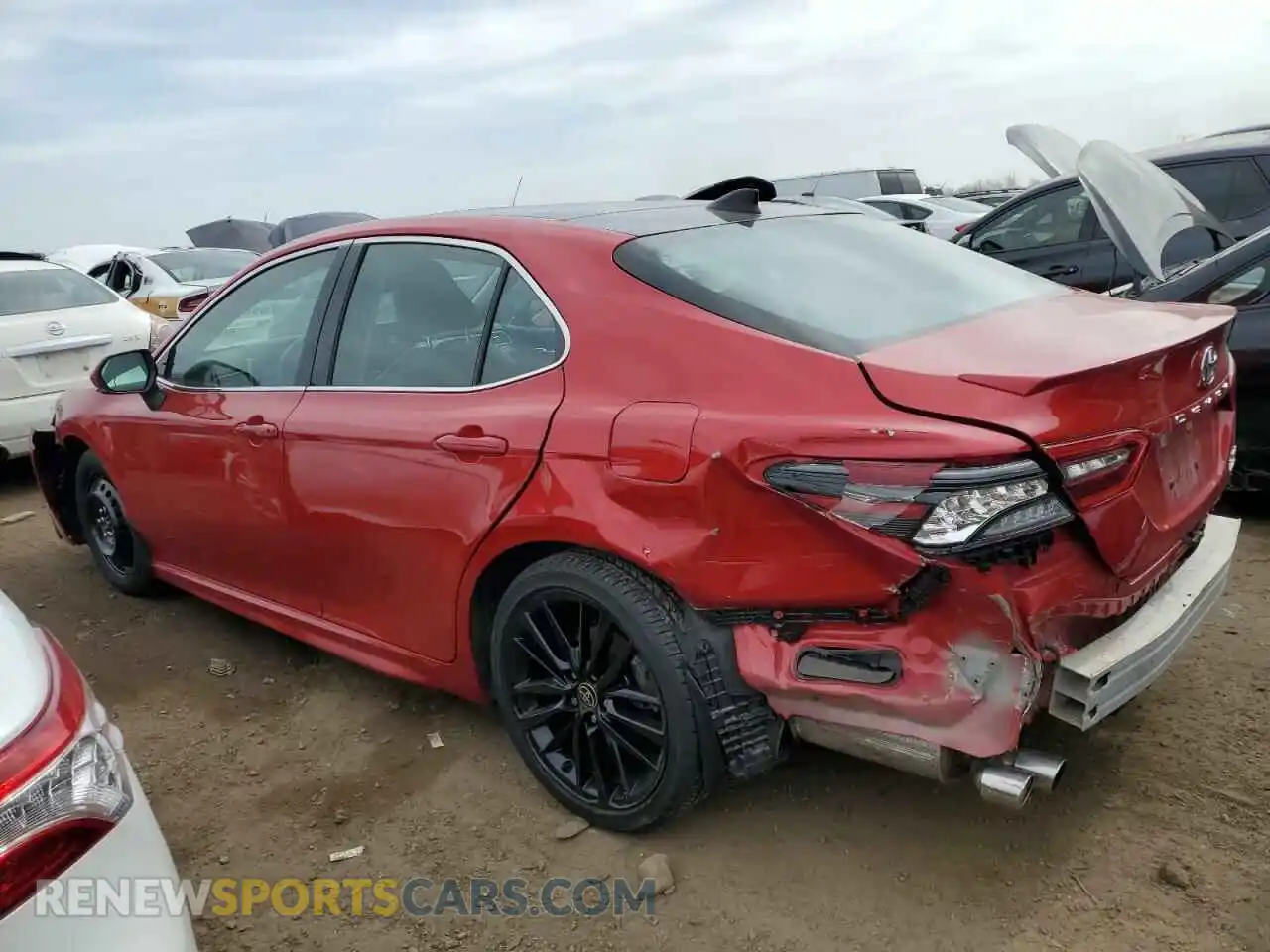 2 fotografías del automóvil dañado 4T1K61BK9NU072015 TOYOTA CAMRY 2022