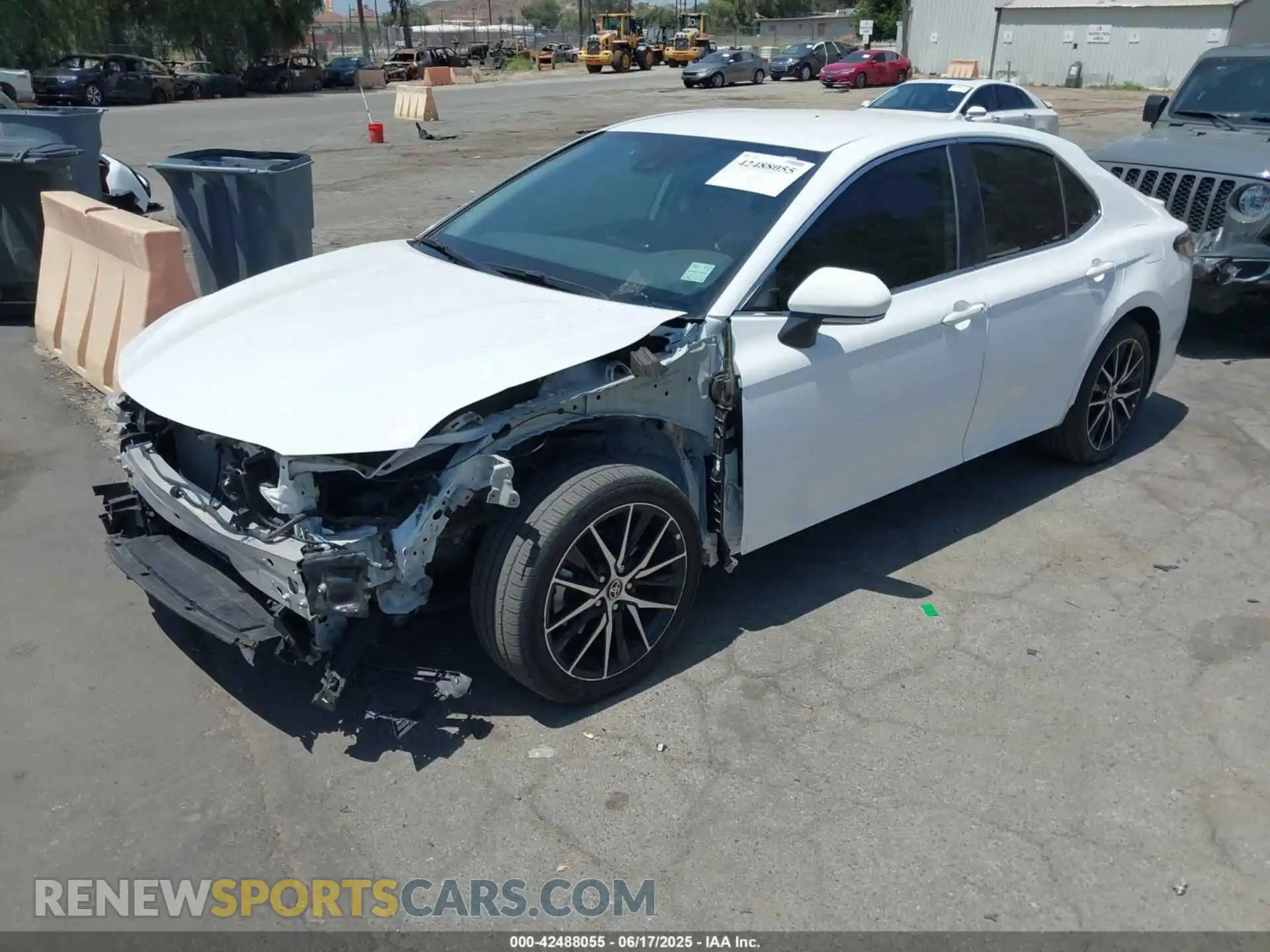 2 Photograph of a damaged car 4T1G11AK8PU822464 TOYOTA CAMRY 2023