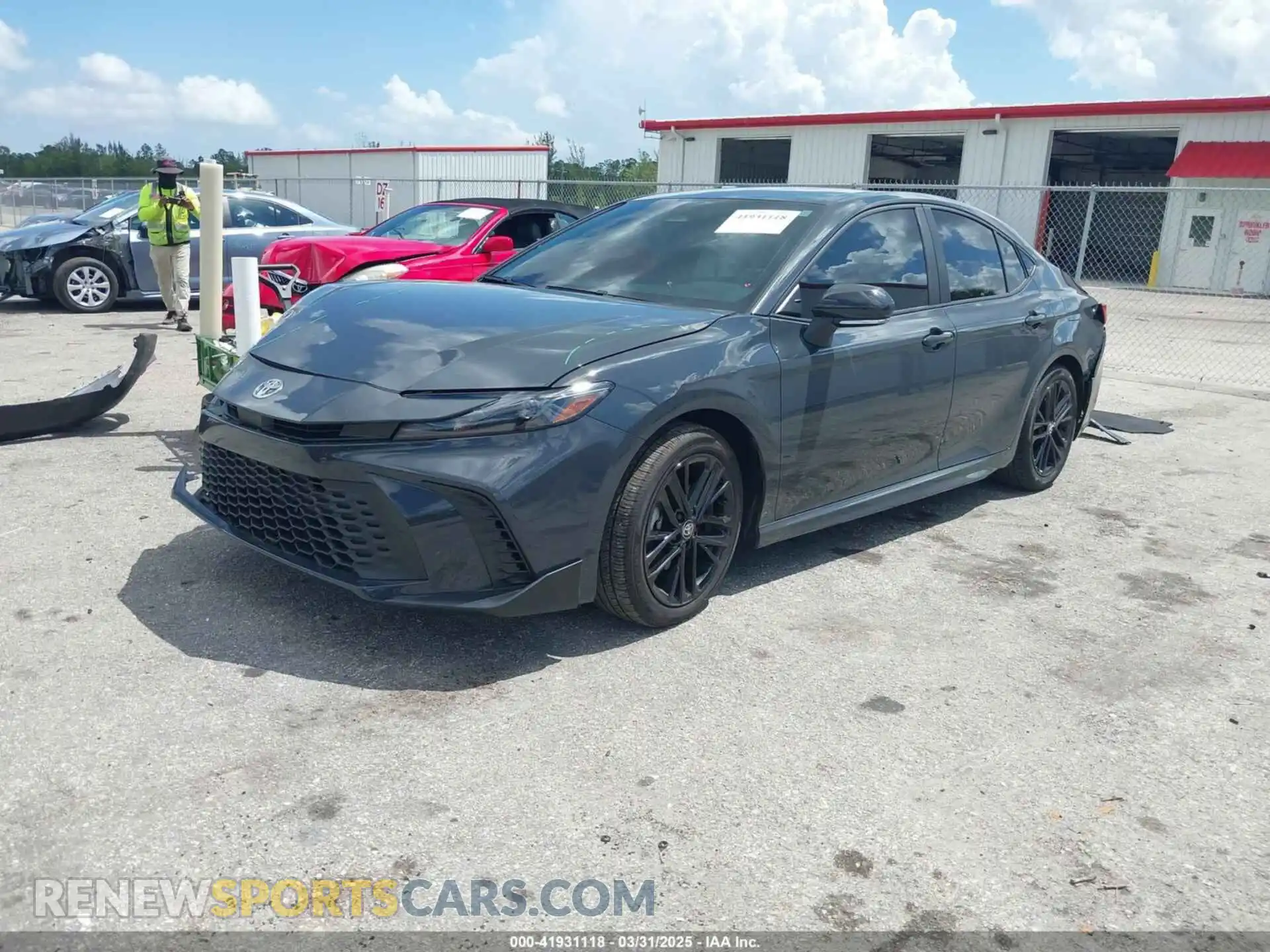 2 Photograph of a damaged car 4T1DAACK6SU549680 TOYOTA CAMRY 2025