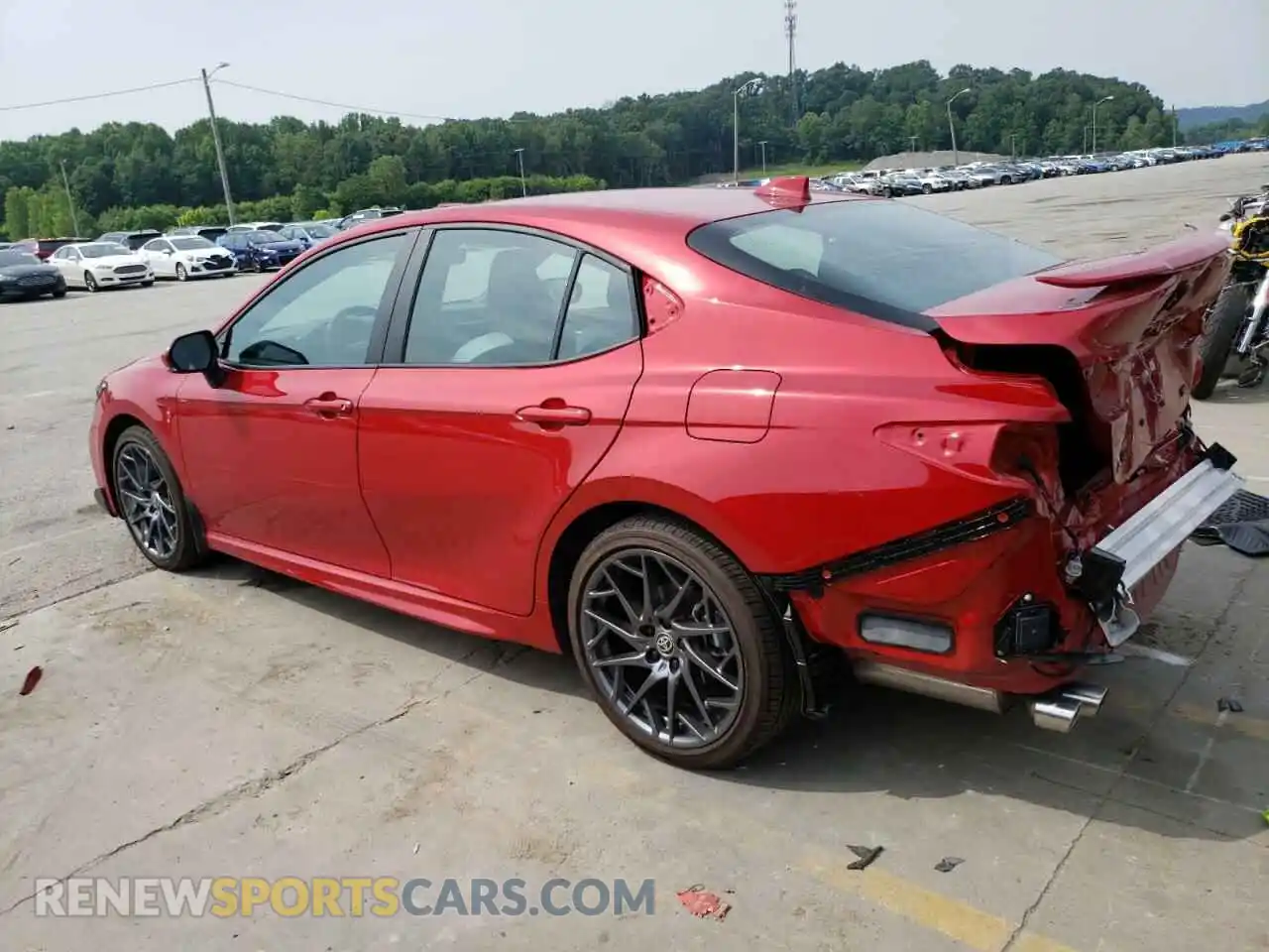 2 Photograph of a damaged car 4T1DBADKXSU007977 TOYOTA CAMRY 2025