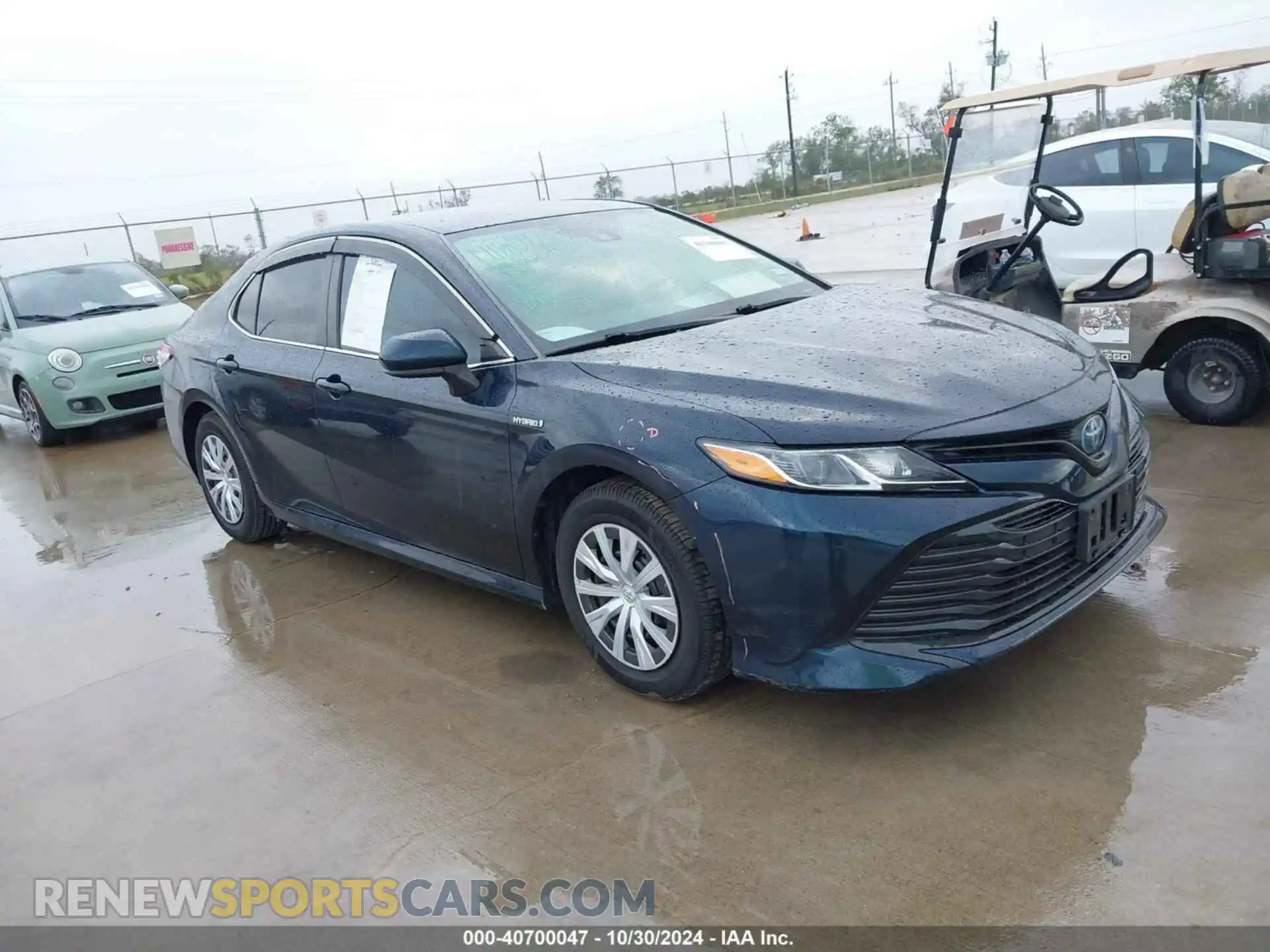1 fotografías del automóvil dañado 4T1B31HK9KU517817 TOYOTA CAMRY HYBRID 2019