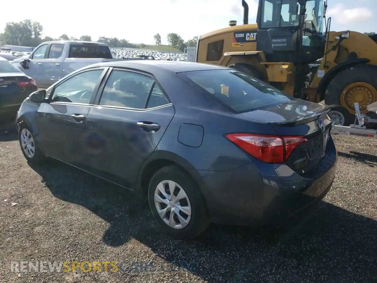 3 Photograph of a damaged car 2T1BPRHE0KC175477 TOYOTA COROLLA 2019
