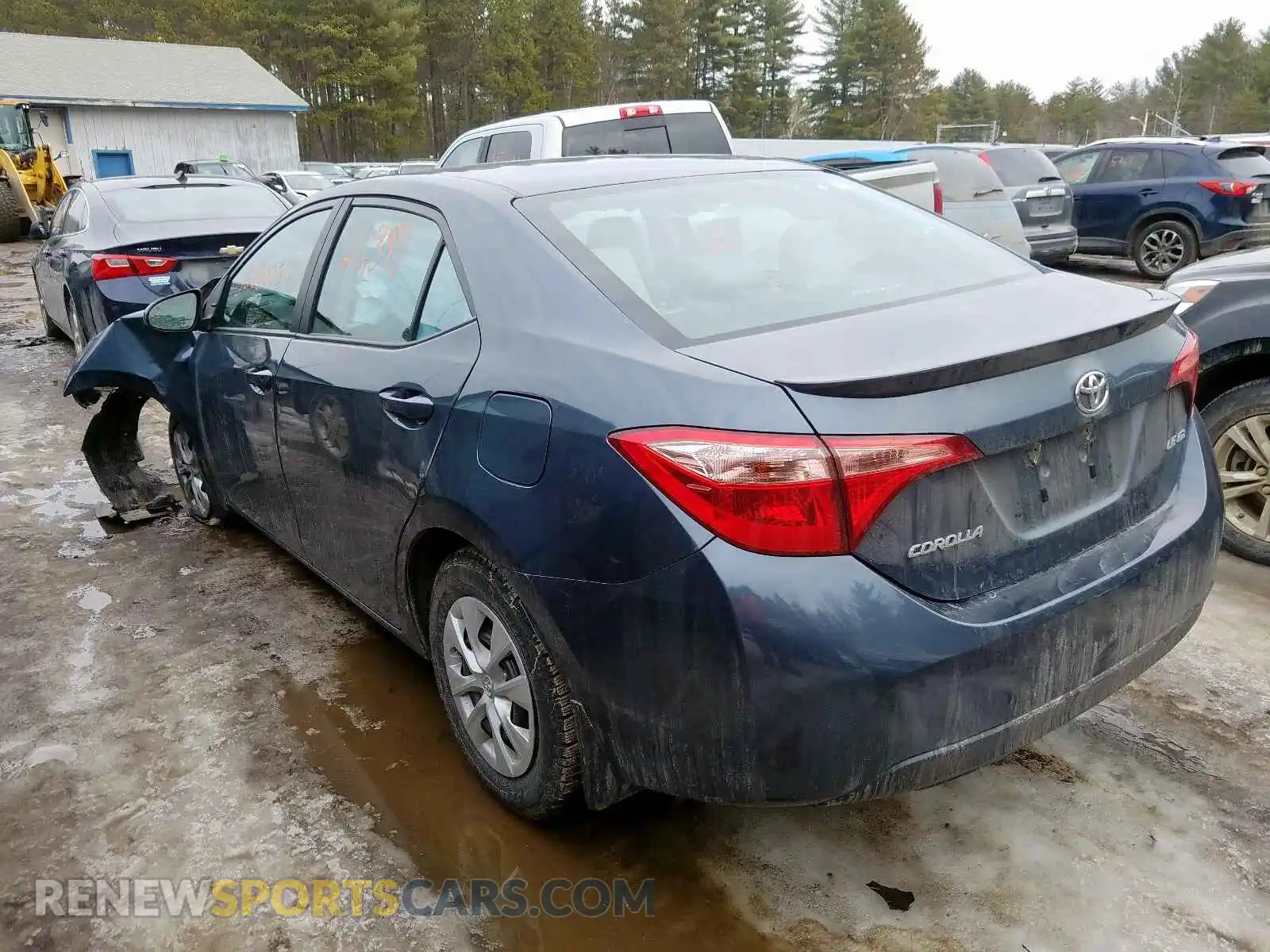 3 Photograph of a damaged car 2T1BPRHE1KC144836 TOYOTA COROLLA 2019