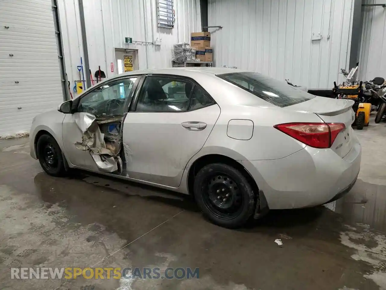 2 Photograph of a damaged car 2T1BPRHE1KC159854 TOYOTA COROLLA 2019