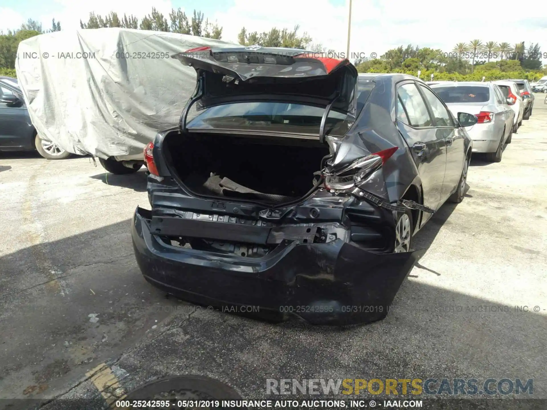 6 Photograph of a damaged car 2T1BURHE0KC127177 TOYOTA COROLLA 2019