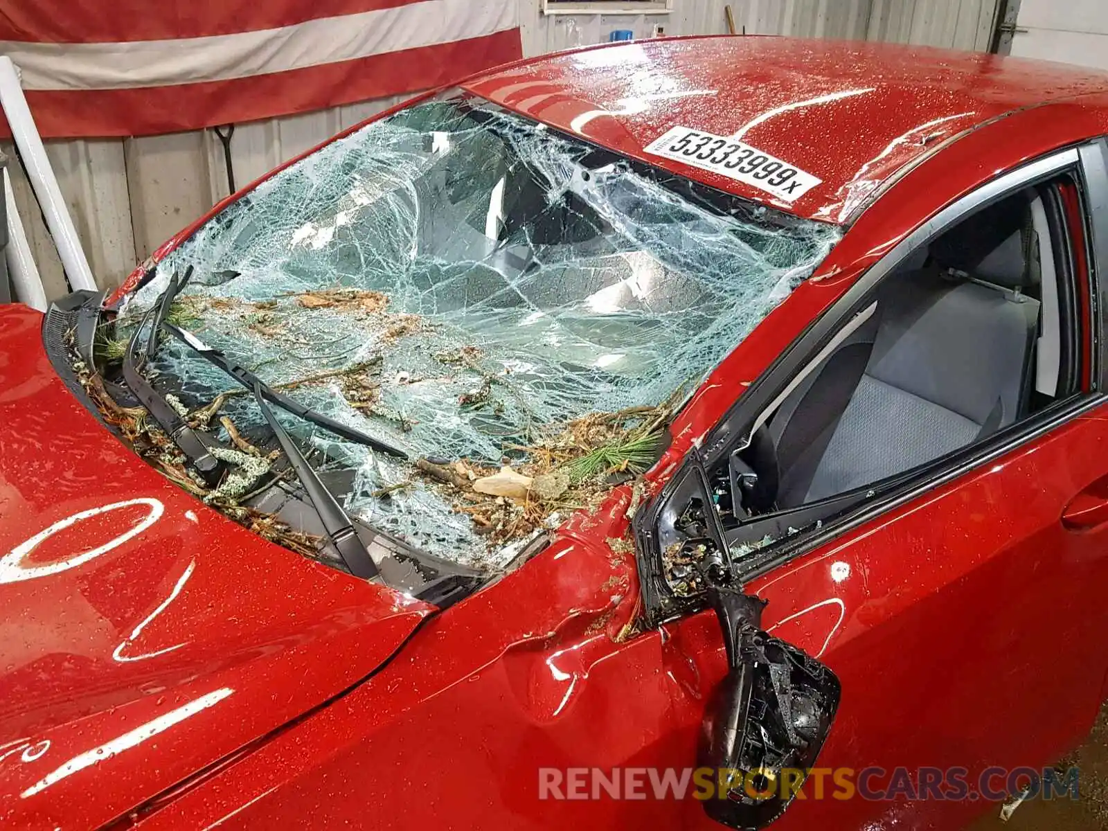 9 Фотография поврежденного автомобиля 2T1BURHE0KC141399 TOYOTA COROLLA 2019