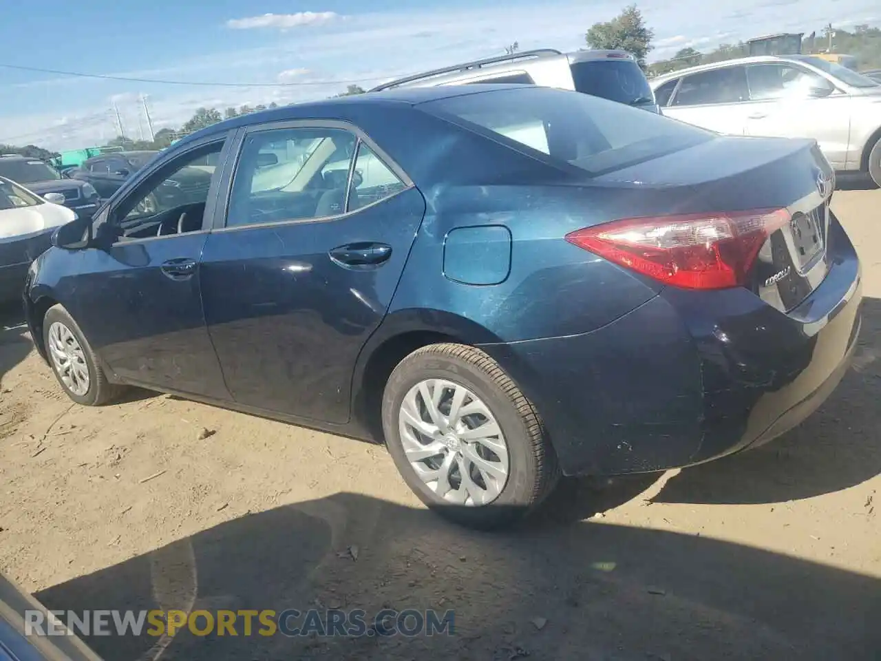 2 Photograph of a damaged car 2T1BURHE0KC145422 TOYOTA COROLLA 2019